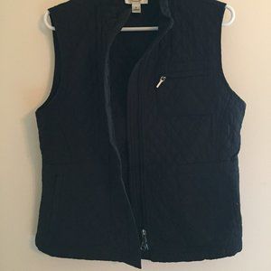 Black Talbots Quilted Vest